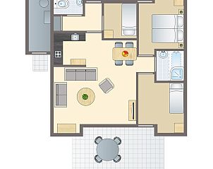 Unterkunft 295042 - Bungalow Achterhoek - Stroombroek | 4-persoons bungalow | 4C4