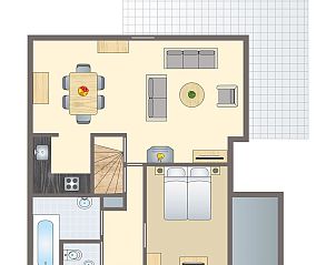 Unterkunft 295045 - Bungalow Achterhoek - Stroombroek | 6-persoons bungalow | 6C