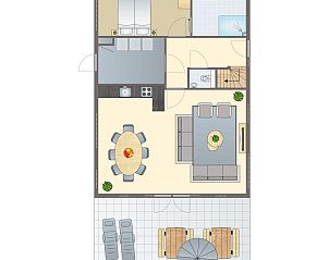 Unterkunft 295046 - Bungalow Achterhoek - Stroombroek | 8-persoons woning | 8ELW