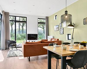 Gezellige zithoek in De Vlinderhoeve vakantiehuis, Kring van Dorth, Achterhoek.