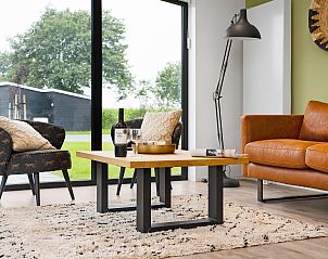 Eetruimte en keuken in De Vlinderhoeve 4-persoons woning, Kring van Dorth, Gelderland.