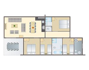 Guest house 297517 - Bungalow Achterhoek - De Vlinderhoeve | 8-persoons woning | 8C