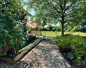 Enjoy the tranquility on the terrace of Holiday home in Joppe, located in the green surroundings of the Achterhoek, Gelderland.