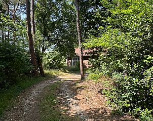 Rustic cottage in Joppe, Achterhoek, Gelderland, surrounded by lush nature and green trails for a serene escape.