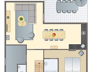 Verblijf 3201164 - Bungalow Veluwe - Heideheuvel | 8-persoons bungalow | 8L