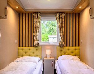 Tweede slaapkamer in Nova 4 personen vakantiehuis in Ede, Veluwe, Gelderland.