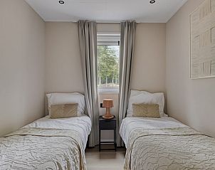 Tweede slaapkamer van Heidehof 5 personen in Ede, Veluwe, ideaal voor kinderen of gasten.