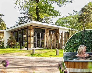 Silva 4 persons Wellness vacation home with hot tub in Ede on the Veluwe surrounded by nature.
