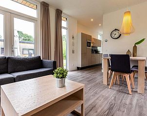 Gerumiges Wohnzimmer mit Kche in Modul 5 Personen, Ede, Veluwe. Ferienhaus mit offenem Wohnbereich.