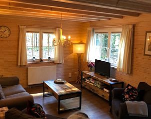 Comfortabele zithoek in Vakantiehuisje in Emst, Veluwe