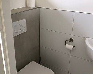 Modern bathroom in Holiday home in Ermelo, Veluwe, Gelderland with sleek design.