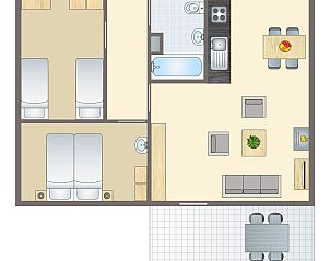 Unterkunft 3211128 - Bungalow Veluwe - Miggelenberg | 4-persoons bungalow | 4B