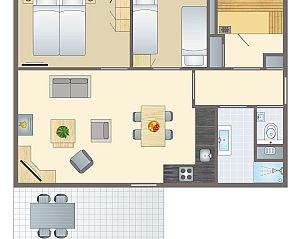 Verblijf 3211131 - Bungalow Veluwe - Miggelenberg | 4-persoons bungalow | 4CE3