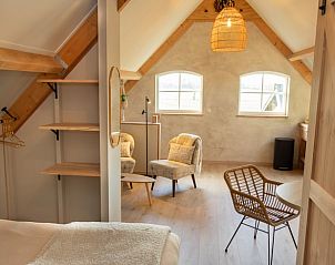 Open ruimte in Vakantiehuisje in Terwolde, Veluwe, Gelderland, met gezellige inrichting.