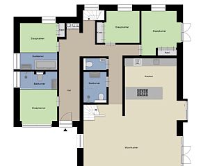 Guest house 3217114 - Holiday property Veluwe - Villa 10 personen Wellness (Hottub)
