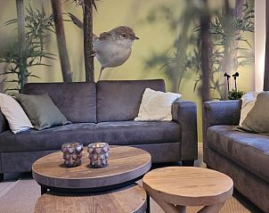 Comfortabele woonkamer in Huisje in Garderen, vakantiehuis op de Veluwe, Gelderland.