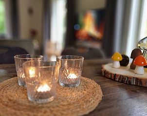 Moderne keuken in Huisje in Garderen, vakantiehuis op de Veluwe, Gelderland.