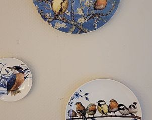 Stijlvolle klok in Huisje in Garderen, vakantieverblijf op de Veluwe, Gelderland.