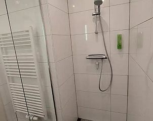 Moderne douche in Vakantiehuis in Garderen, Veluwe, Gelderland.