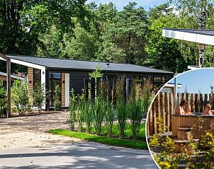 Silva 4 personen Wellness vakantiehuis met hottub in Garderen, Veluwe, omgeven door groene natuur.