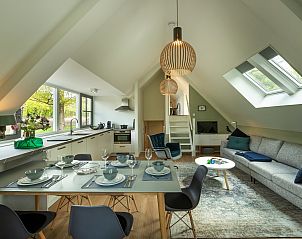 Stilvolle Einrichtung des Ferienhauses Sprielderbosch 45 'Skogen' in Putten, Veluwe, Gelderland.