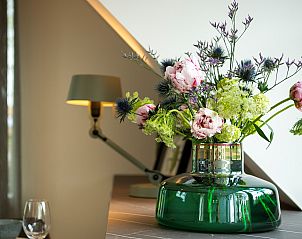 Gastfreundliche Details im Ferienhaus Sprielderbosch 45 'Skogen' an der Veluwe in Gelderland.