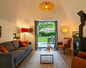 Attraktives Wohnzimmer der Vakantiewoning Sprielderbosch 23 De Zwijnenstal, Ferienhaus in Putten, Veluwe.