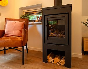 Detail des Kamins im Ferienhaus Sprielderbosch 23 De Zwijnenstal, gemtliches Ferienhaus in Putten, Veluwe.