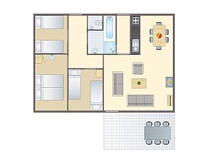 Guest house 3220277 - Bungalow Veluwe - Parc Heihaas 11