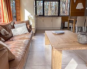 Comfortable living room in Holiday home in Voorthuizen, Veluwe, with lots of natural light.