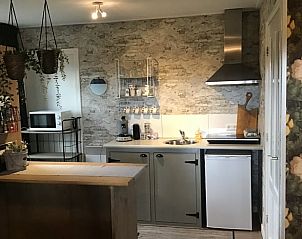 Gezellige keuken in Vakantiehuis in Hulshorst, Veluwe, Gelderland.