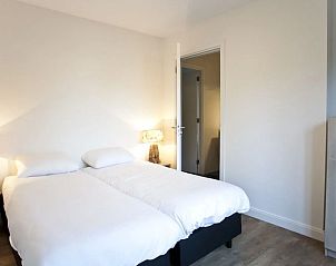 Comfortabele slaapkamer in Chalet in Otterlo, Veluwe, Gelderland.