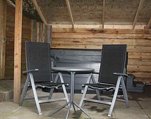 Priv jacuzzi bij vakantiehuis DG747 in Epe, Veluwe, Gelderland.