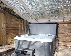 Slaapkamer met stapelbed in vakantiehuis DG747, Epe, Veluwe.