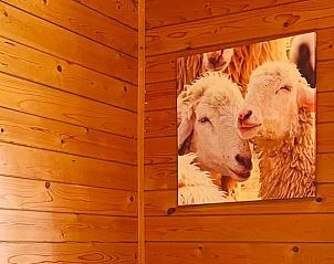Decorative elements on the terrace of Holiday home in Epe, Veluwe.