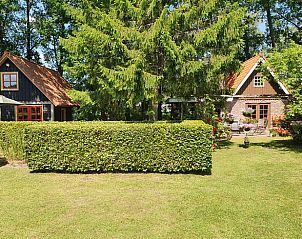 Ferienhaus in Epe in Veluwe, Gelderland, umgeben von grner Natur und einer einladenden Terrasse fr einen entspannten Aufenthalt.