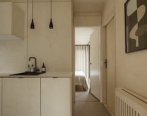 View through to bedroom in Holiday Home in Nunspeet, with modern furnishings.