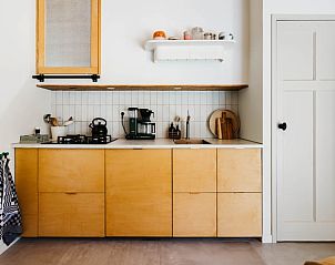 Modern kitchen in Cottage in Nunspeet, Veluwe, ideal for cooking in Gelderland.