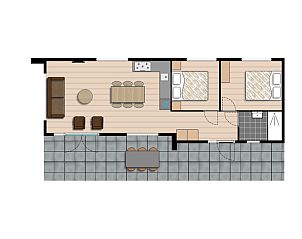 Verblijf 3231117 - Vakantiewoning Veluwe - Module special 4 personen Wellness (Spa)