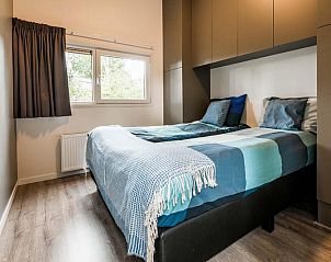 Comfortabele slaapkamer in Module II 5 personen Wellness, vakantiehuis in Lunteren, Veluwe.