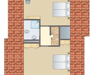 Verblijf 323227 - Bungalow Veluwe - Landgoed 't Loo | 6-persoons bungalow - Extra toegankelijk |