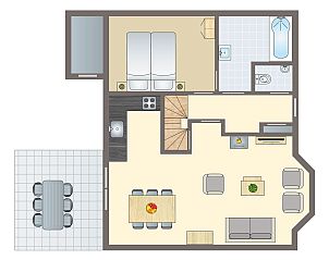 Verblijf 323233 - Bungalow Veluwe - Landgoed 't Loo | 6-persoons bungalow | 6C2