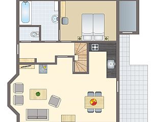 Unterkunft 323242 - Bungalow Veluwe - Landgoed 't Loo | 4-persoons kinderbungalow | 4LK