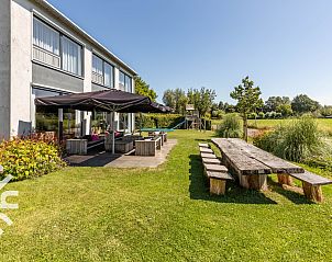 Chique slaapkamer in DG123 vakantiehuis Teuge Veluwe met Hollywood-thema.