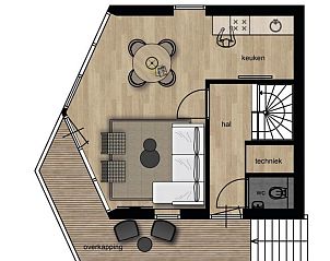 Verblijf 325528 - Vakantiewoning Veluwe - Natuur Villa met Hottub & Sauna | 4 personen