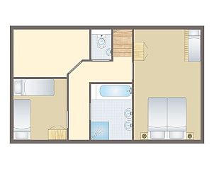 Unterkunft 326031 - Bungalow Veluwe - Coldenhove | 6-persoons bungalow - Breed toegankelijk | 6LT1