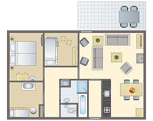 Verblijf 326034 • Bungalow Veluwe • Coldenhove | 4-persoons kinderbungalow | 4CK 