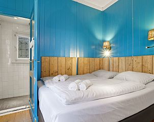 Tweede slaapkamer in Coldenhove 4-persoons chalet, Eerbeek, Veluwe met knusse inrichting.