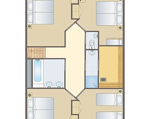 Unterkunft 326057 - Bungalow Veluwe - Coldenhove | 12-persoons bungalow - Breed toegankelijk | 12L