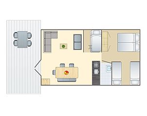 Verblijf 326085 - Vakantiewoning Veluwe - Coldenhove | 6-persoons safaritent | 6ST